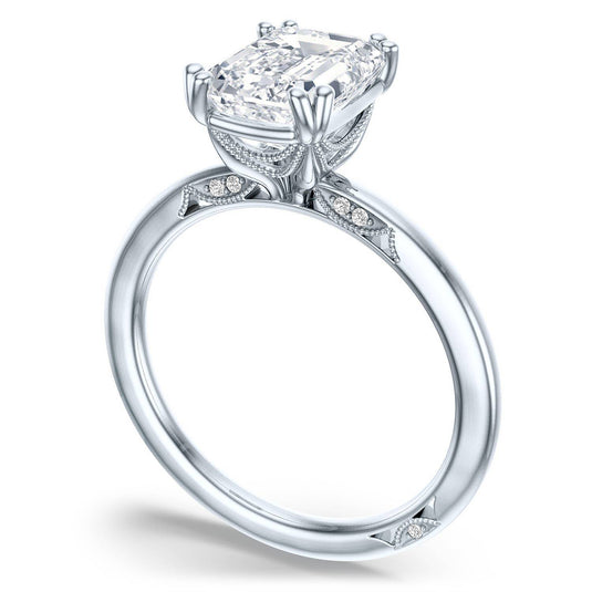 Tacori Emerald Solitaire Engagement Ring 268215ec8x6