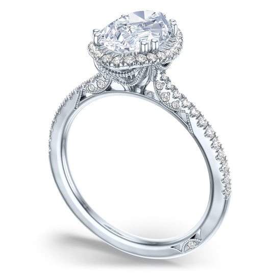 Tacori Pear Bloom Engagement Ring 268415ps10x7