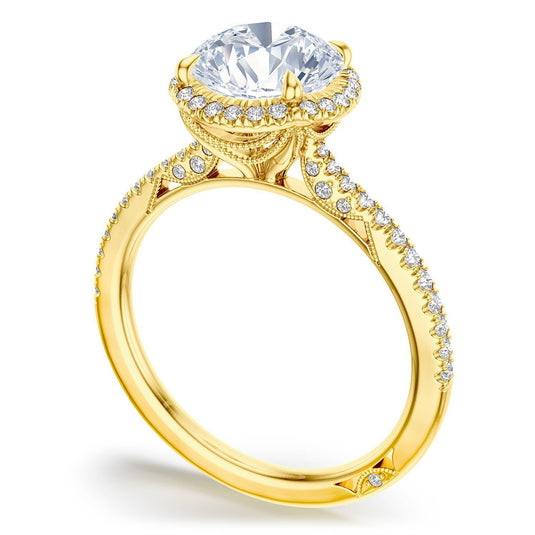 Tacori Round Bloom Engagement Ring 268415rd75