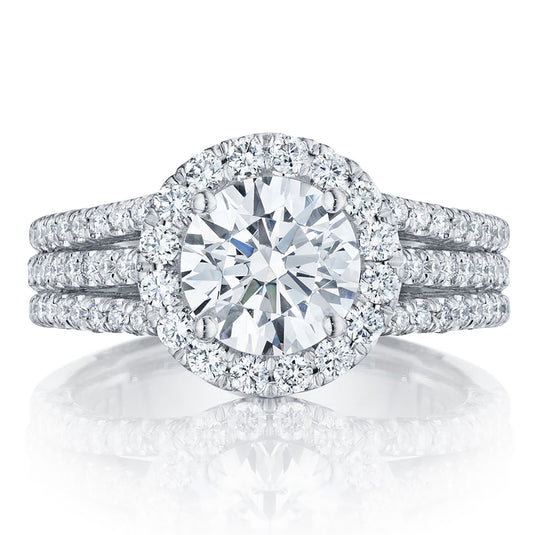 Tacori Round Bloom Engagement Ring HT2551RD75