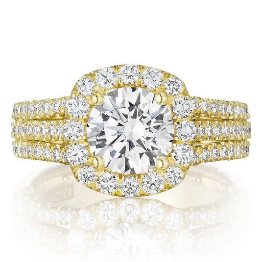 Tacori Round Bloom Engagement Ring HT2551CU75