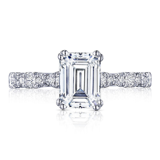 Tacori Emerald Solitaire Engagement Ring HT2559EC8X6