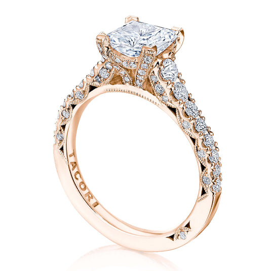 Tacori Princess Solitaire Engagement Ring HT2579PR65