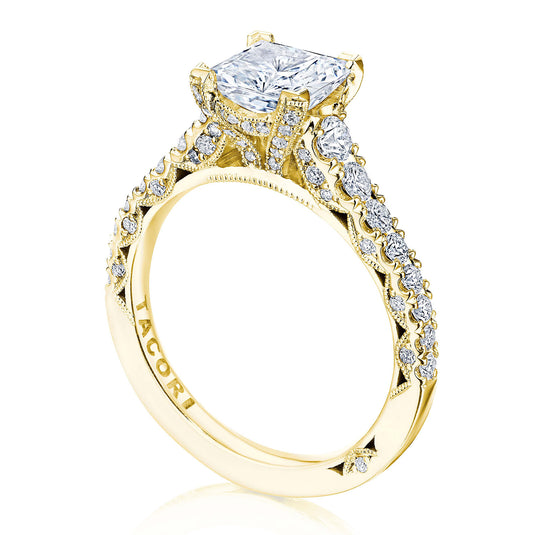 Tacori Princess Solitaire Engagement Ring HT2579PR65