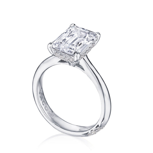 Tacori Emerald Solitaire Engagement Ring HT2671EC95X75