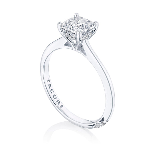 Tacori Princess Solitaire Engagement Ring HT2580PR55