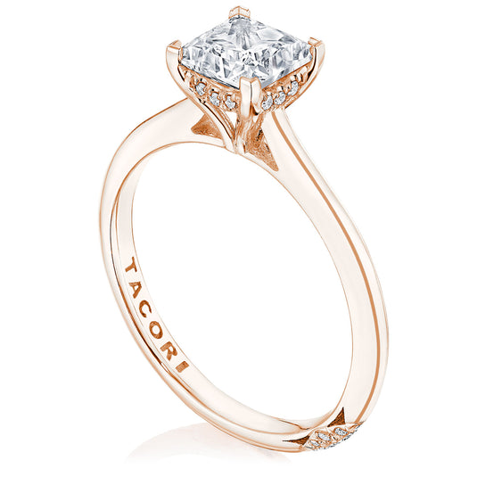 Tacori Princess Solitaire Engagement Ring HT2580PR55