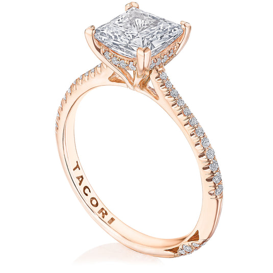 Tacori Princess Solitaire Engagement Ring HT2581PR65