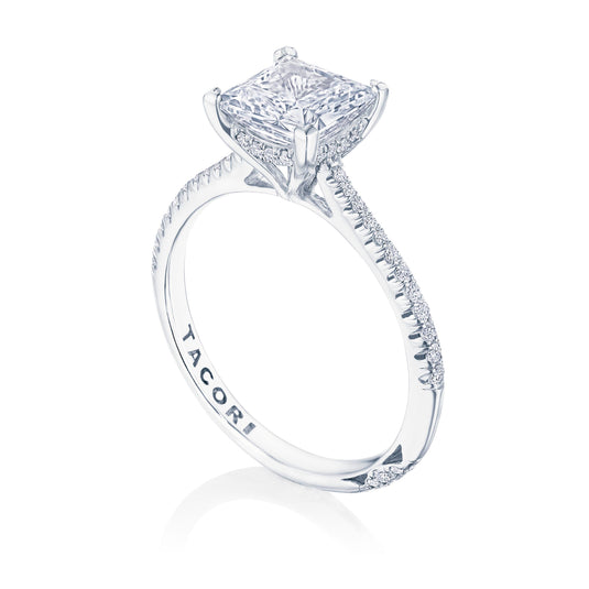 Tacori Princess Solitaire Engagement Ring HT2581PR65