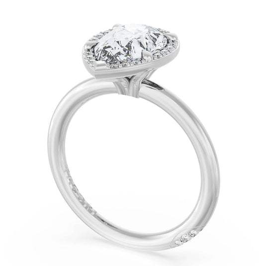 Tacori Pear Bloom Engagement Ring 2584RD65