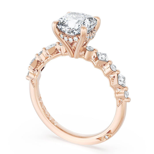 Tacori Cushion Solitaire Engagement Ring 272937CU7