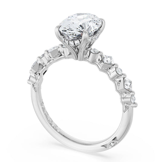 Tacori Oval Solitaire Engagement Ring 272937OV95x7