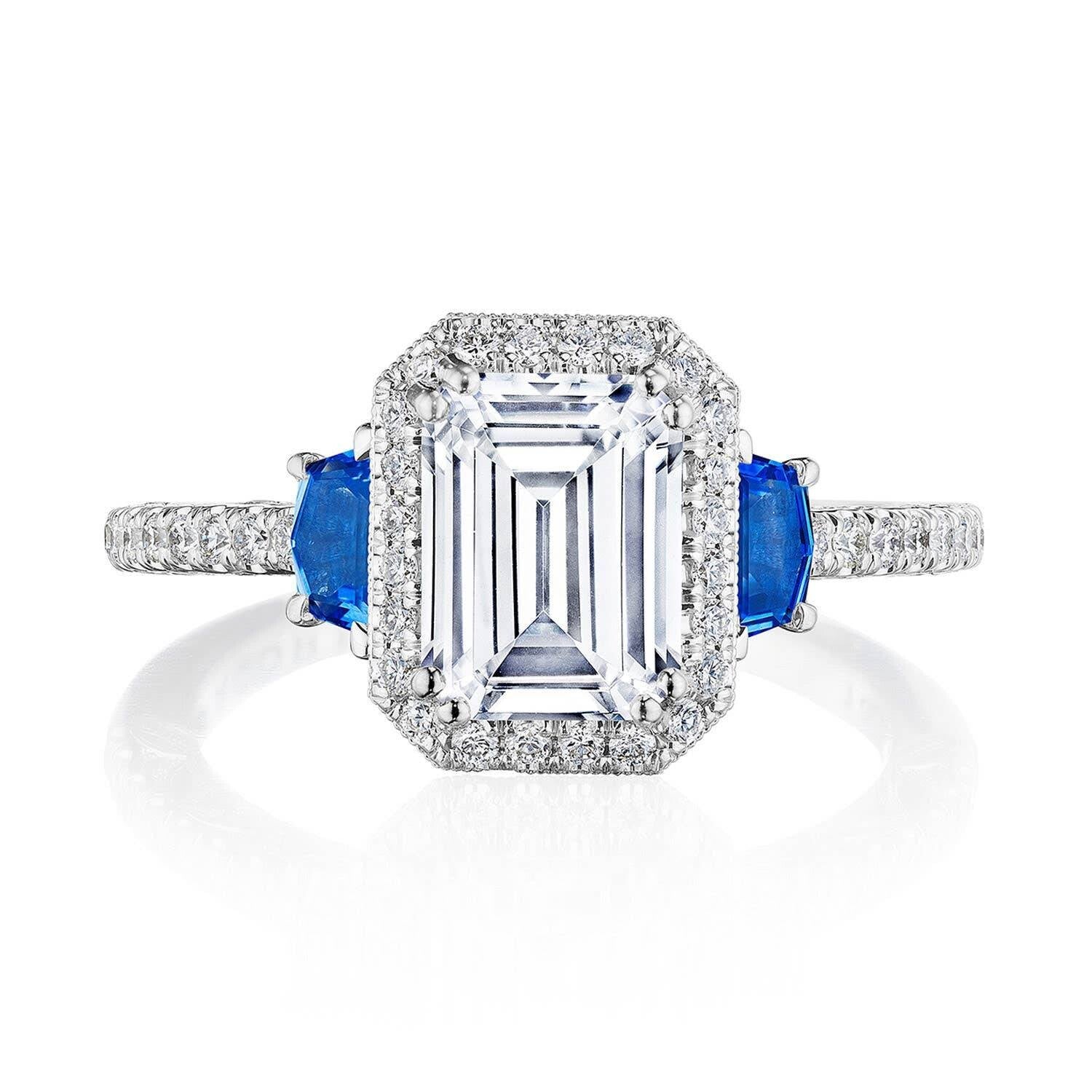 emerald-3-stone-engagement-ring-with-blue-sapphires-269217ECBS
