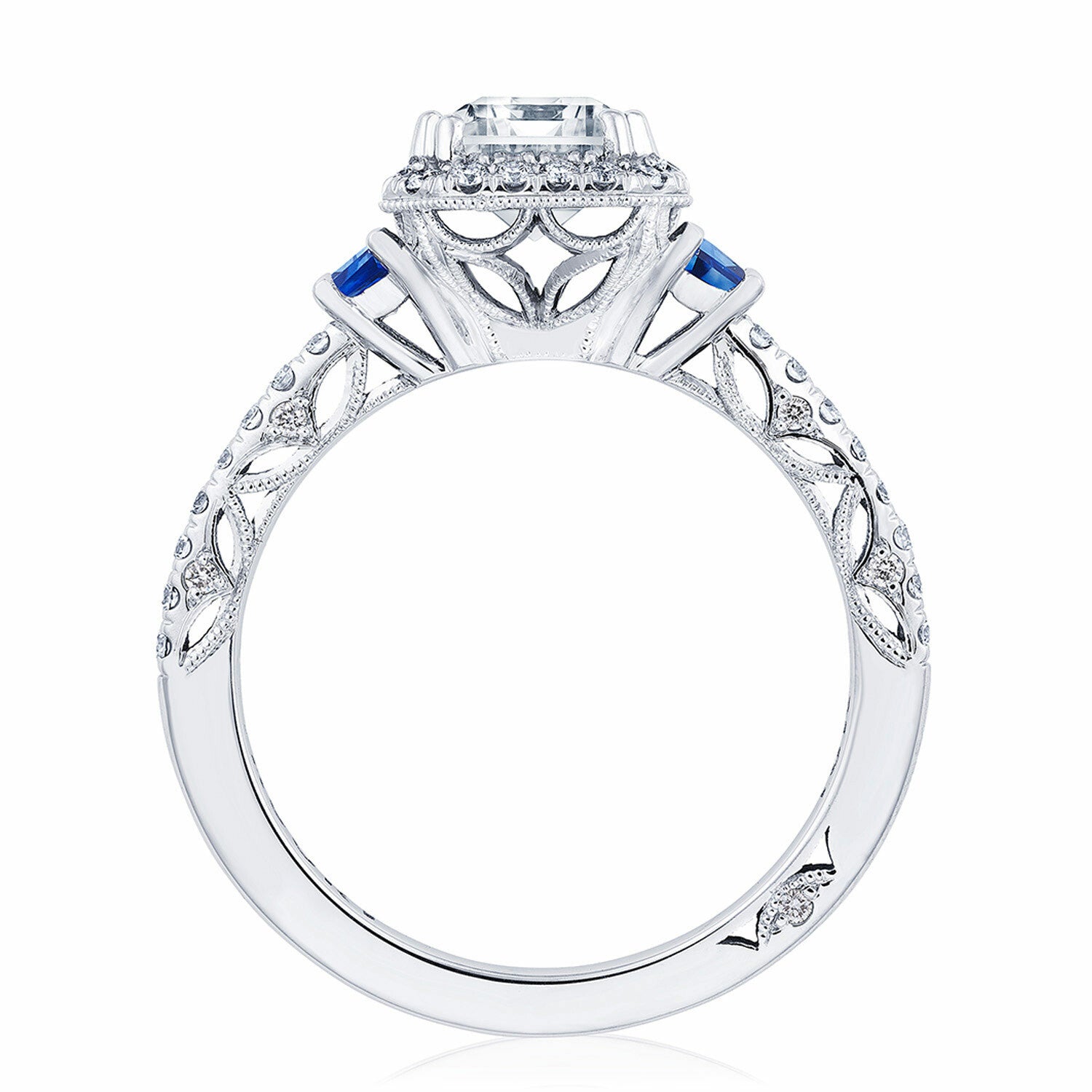 emerald-3-stone-engagement-ring-with-blue-sapphires-269217ECBS