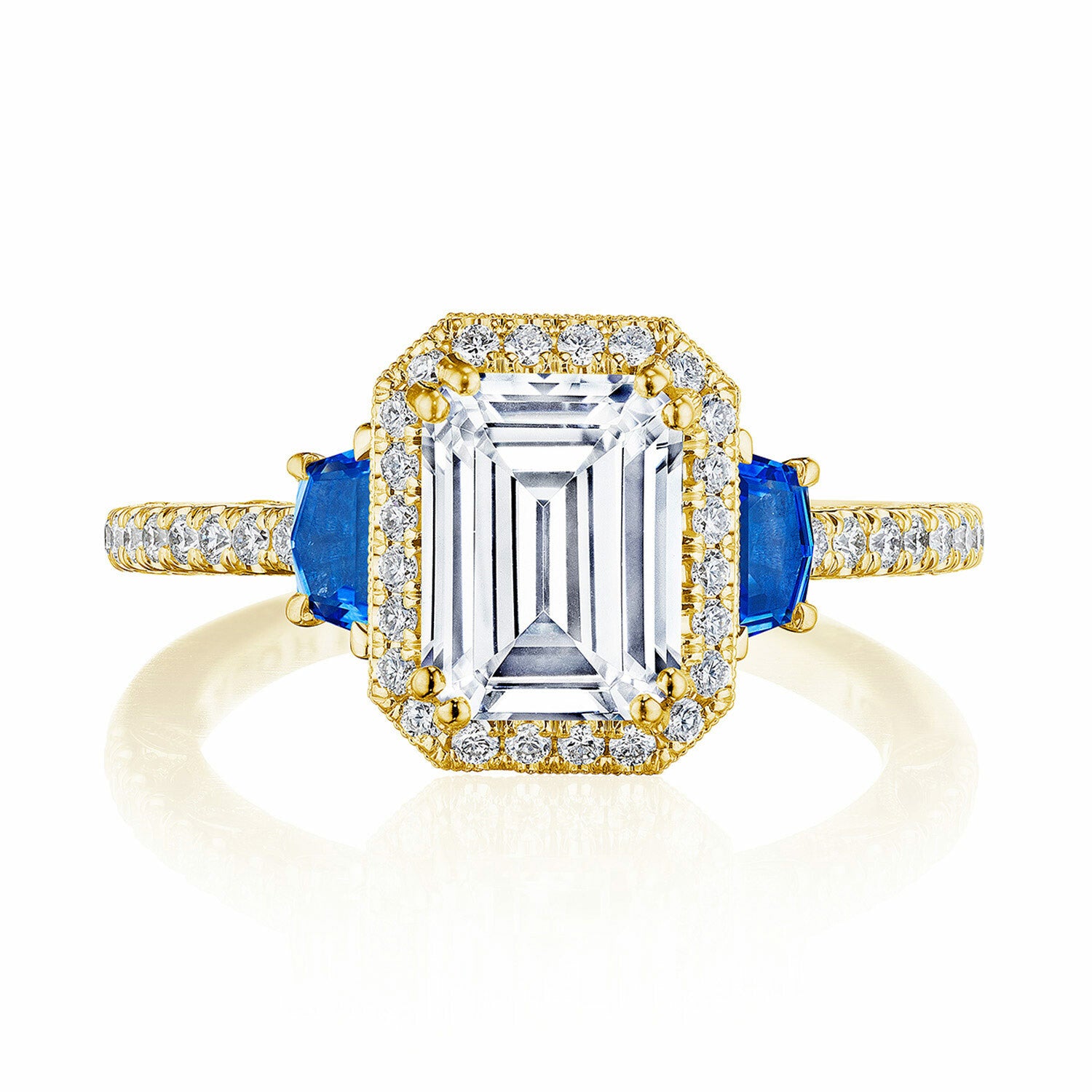 emerald-3-stone-engagement-ring-with-blue-sapphires-269217ECBS