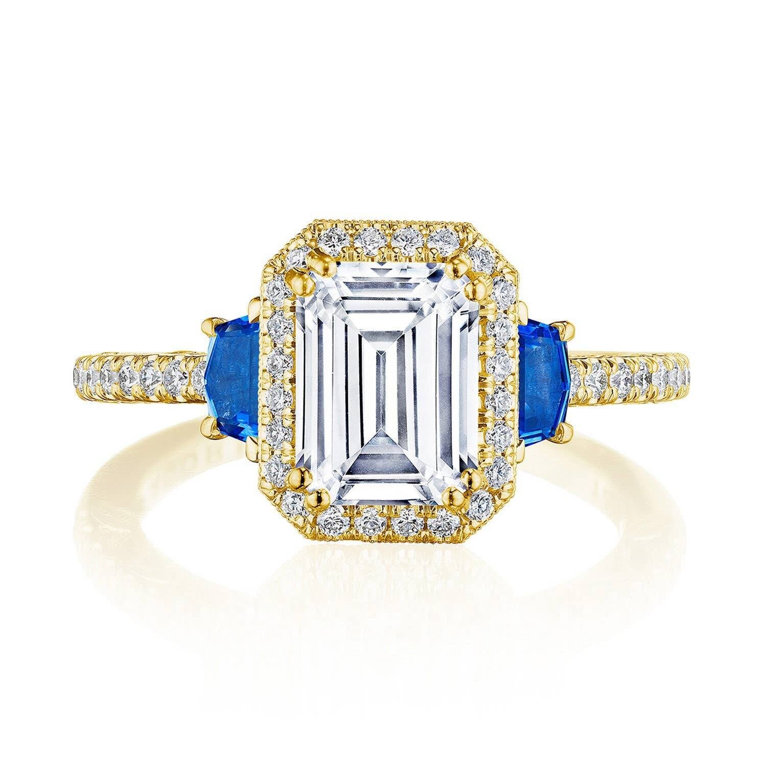 emerald-3-stone-engagement-ring-with-blue-sapphires-269217ECBS