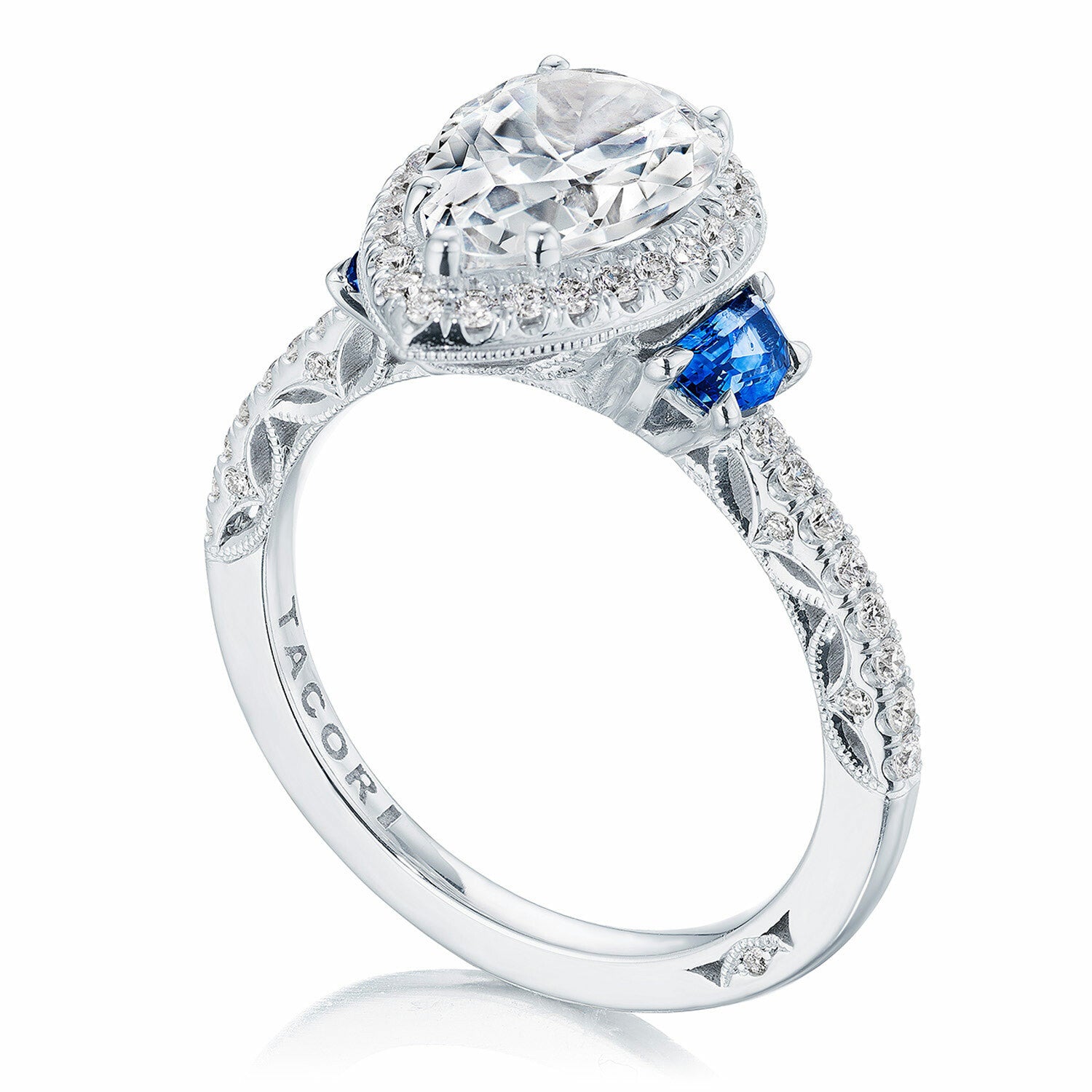 pear-3-stone-engagement-ring-with-blue-sapphire-269217PSBS