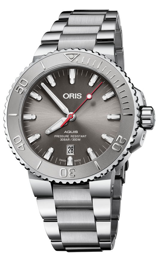 Oris Aquis Date Relief Automatic Watch 01 733 7730 4153-07 8 24 05PEB