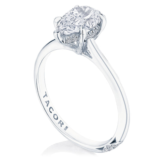 Tacori Pear Solitaire Engagement Ring HT2580PS9x6