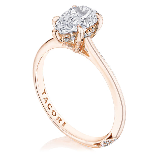 Tacori Pear Solitaire Engagement Ring HT2580PS9x6