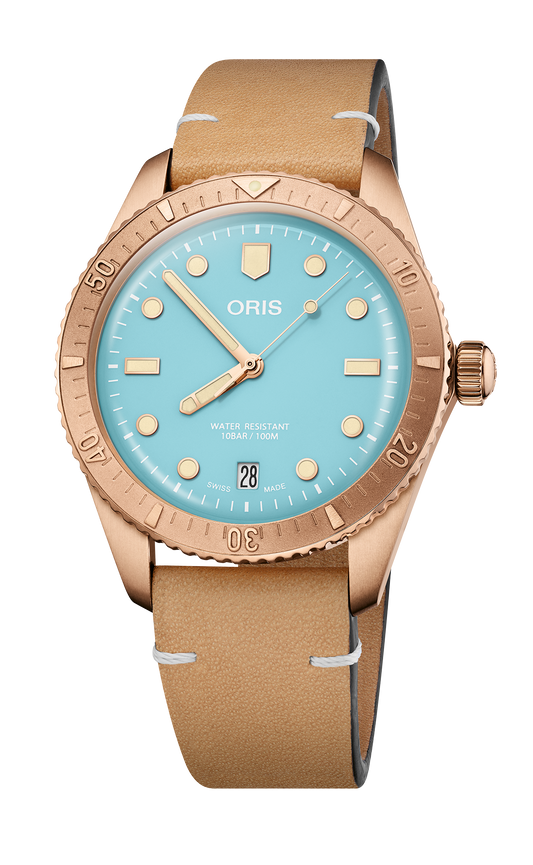 Oris Divers Sixty‑Five 'Cotton Candy' Automatic Watch 01 733 7771 3155-07 5 19 04BR
