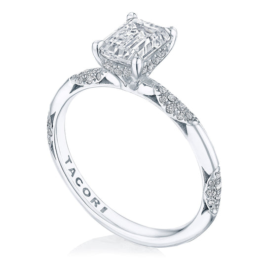 Tacori Emerald Solitaire Engagement Ring HT2582EC7x5
