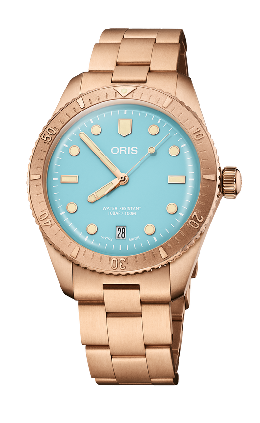 Oris Divers Sixty‑Five 'Cotton Candy' Automatic Watch 01 733 7771 3155-07 8 19 15
