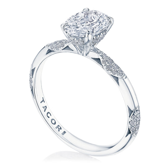 Tacori Oval Solitaire Engagement Ring HT2582OV8x6