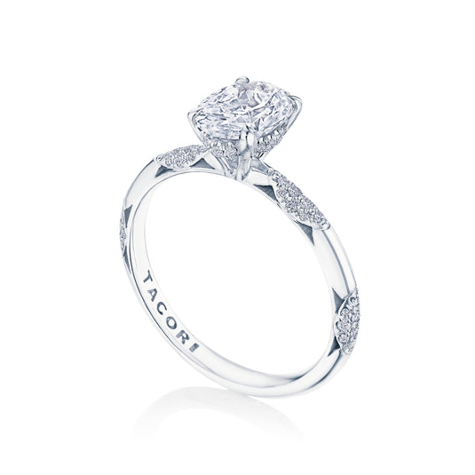 Tacori Oval Solitaire Engagement Ring HT2582OV8x6