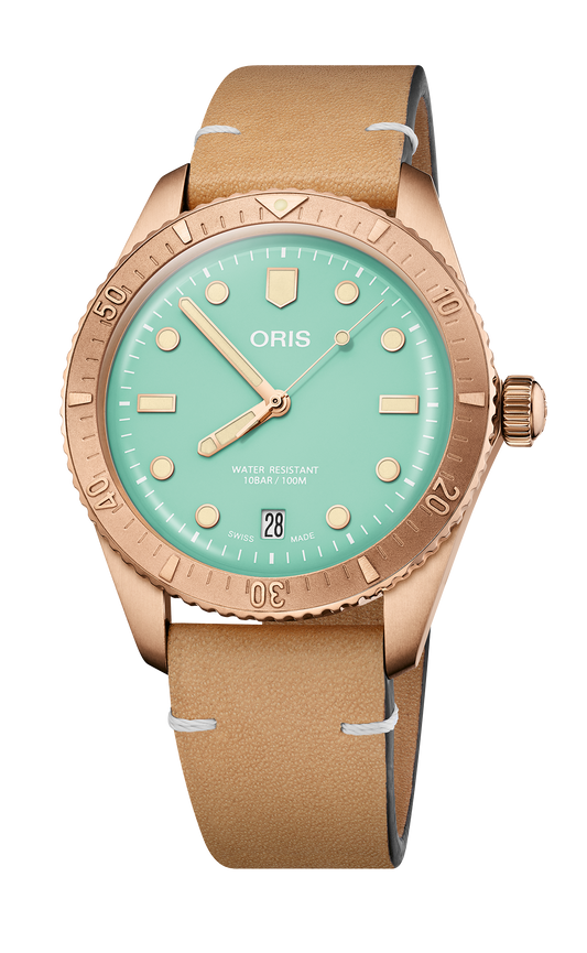 Oris Divers Sixty‑Five 'Cotton Candy' Automatic Watch 01 733 7771 3157-07 5 19 04BR