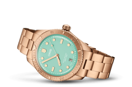 Oris Divers Sixty‑Five 'Cotton Candy' Automatic Watch 01 733 7771 3157-07 8 19 15