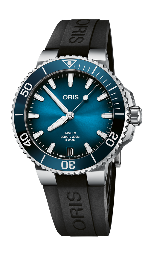 Oris Aquis Date Calibre 400 Automatic Watch 01 400 7769 4135-07 4 22 74FC