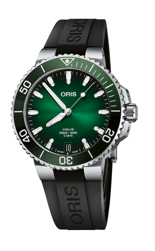 Oris Aquis Date Calibre 400 Automatic Watch 01 400 7769 4157-07 4 22 74FC