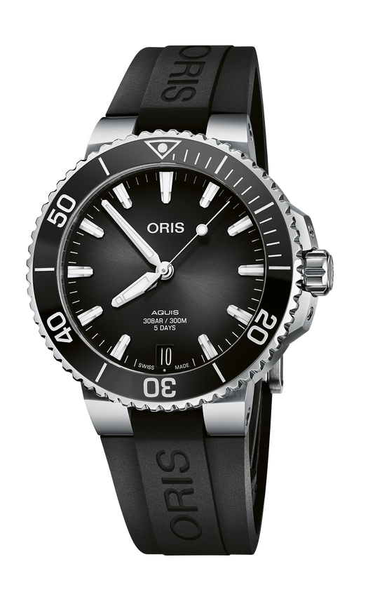 Oris Aquis Date Calibre 400 Automatic Watch 01 400 7769 4154-07 4 22 74FC