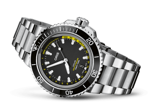 Oris Aquis Depth Gauge Automatic Watch 01 733 7755 4154-Set MB