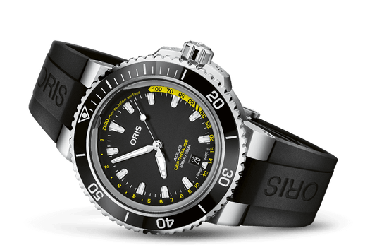 Oris Aquis Depth Gauge Automatic Watch 01 733 7755 4154-Set RS