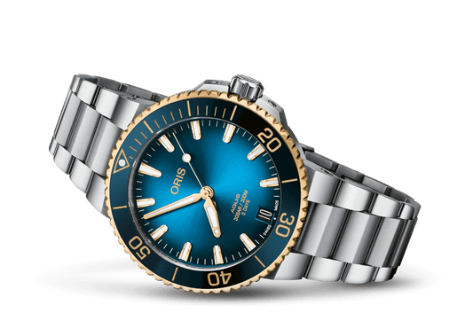 Oris Aquis Date Calibre 400 Automatic Watch 01 400 7769 6355-07 8 22 09PEB