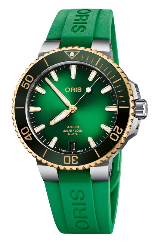 Oris Aquis Date Calibre 400 Automatic Watch 01 400 7769 6357-07 4 22 77FC