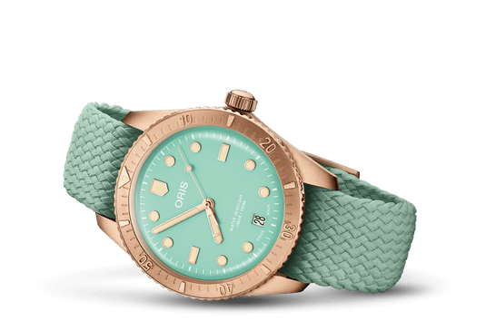Oris Divers Sixty‑Five 'Cotton Candy' Automatic Watch 01 733 7771 3157-07 3 19 03BRS
