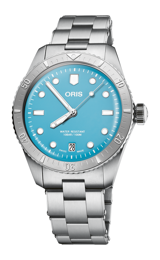 Oris Divers Sixty‑Five 'Cotton Candy' Automatic Watch 01 733 7771 4055-07 8 19 18