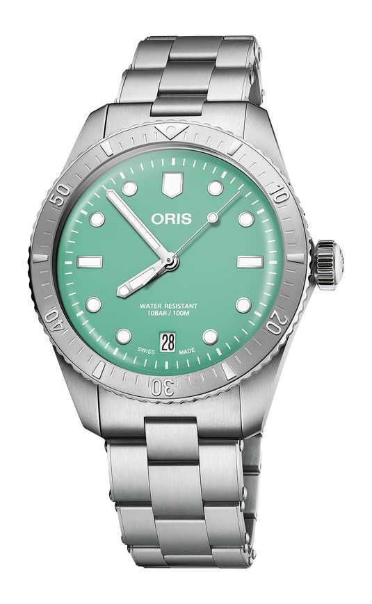 Oris Divers Sixty‑Five 'Cotton Candy' Automatic Watch 01 733 7771 4057-07 8 19 18