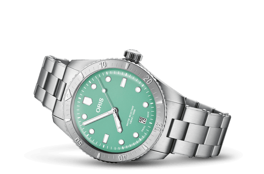 Oris Divers Sixty‑Five 'Cotton Candy' Automatic Watch 01 733 7771 4057-07 8 19 18