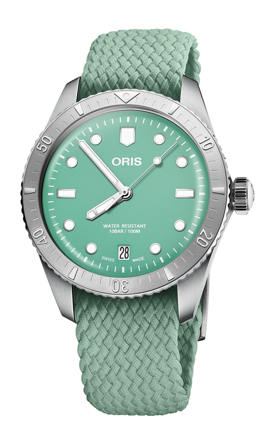 Oris Divers Sixty‑Five 'Cotton Candy' Automatic Watch 01 733 7771 4057-07 3 19 03S