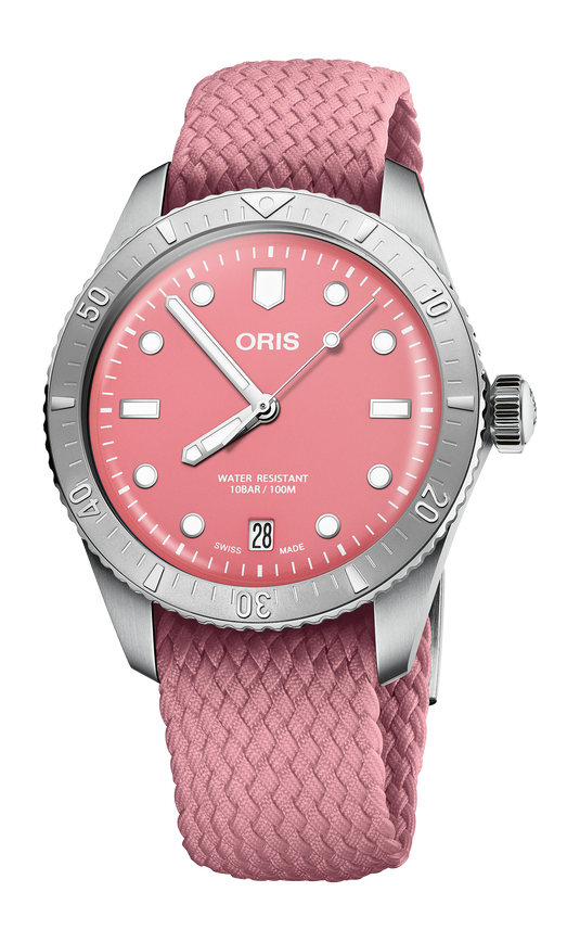 Oris Divers Sixty‑Five 'Cotton Candy' Automatic Watch 01 733 7771 4058-07 3 19 04S