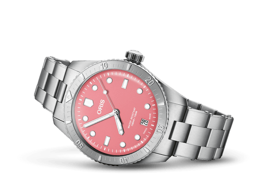 Oris Divers Sixty‑Five 'Cotton Candy' Automatic Watch 01 733 7771 4058-07 8 19 18