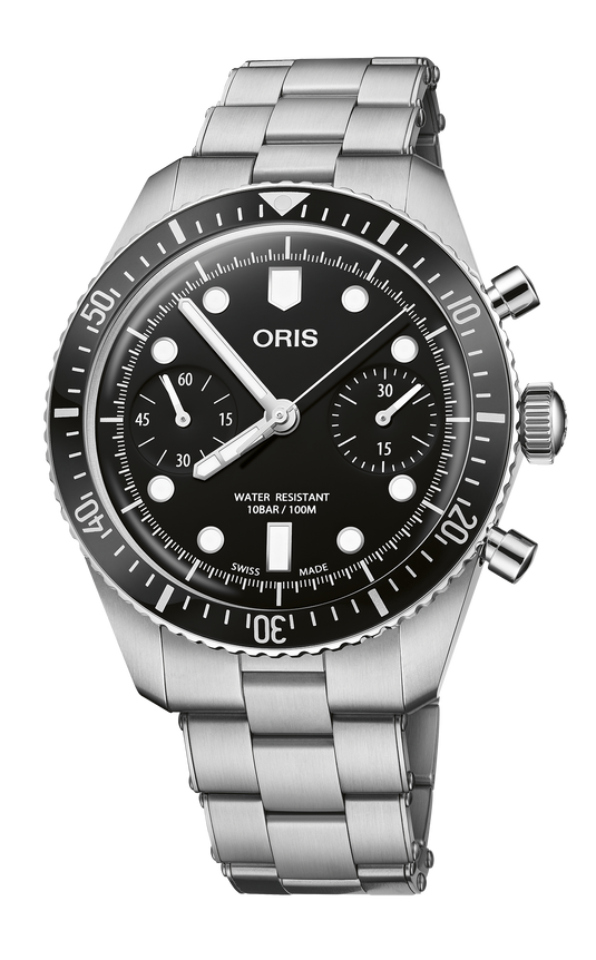 Oris Divers Sixty‑Five Chronograph Automatic Watch 01 771 7791 4054-07 8 20 18