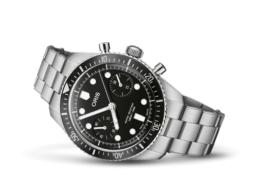 Oris Divers Sixty‑Five Chronograph Automatic Watch 01 771 7791 4054-07 8 20 18