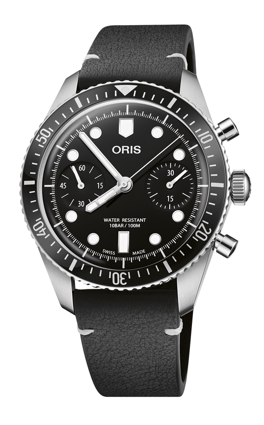 Oris Divers Sixty‑Five Chronograph Automatic Watch 01 771 7791 4054-07 6 20 01
