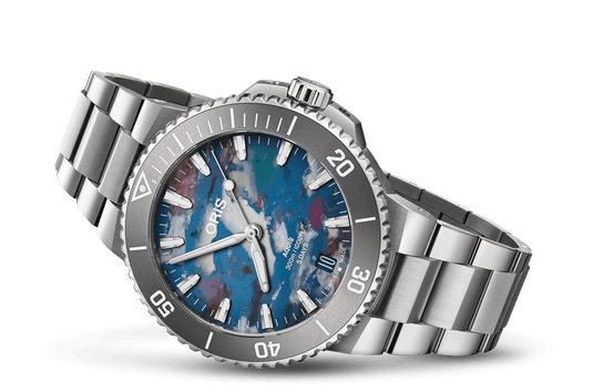 Oris Aquis Date Upcycle Calibre 400 Automatic Watch 01 400 7790 4150-07 8 23 02PEB