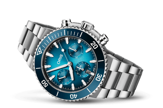 Oris Aquis Chronograph Automatic Watch 01 771 7793 4155-07 8 23 01PEB